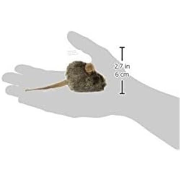 Twice the Mice Cat Toy, 2pc (Interactive Catnip Toy) - Picture 7 of 8